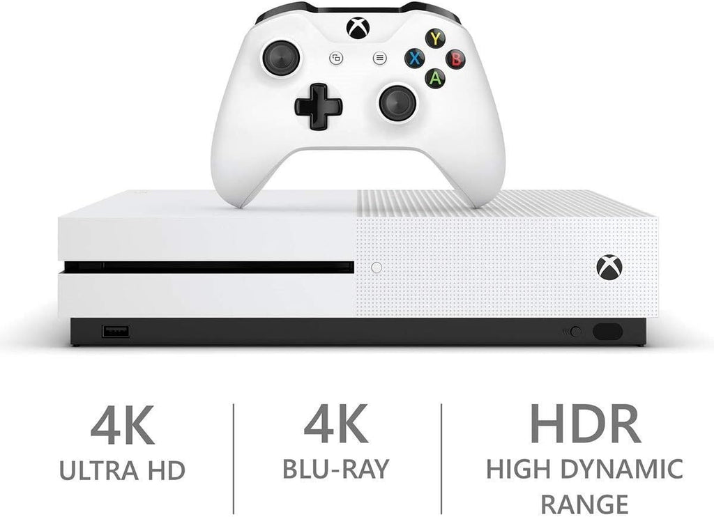 Microsoft Xbox One S 2TB Hard Drive NBA 2K19 Bundle Console (4K Ultra HD Blu-ray) with Wireless Controller | Dolby Atmos Sound | Wi-Fi | USB 3.0