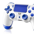 Puiseno Wireless Controller for PS-4, Dual Vibration Game Joystick/Motion Sensing/Touchpad/Speaker/3.5mm Audio Jack Headphone, Upgraded Six-Axis Sensor, Compatible with PS4/Slim/Pro Console/PC (Sky blue)