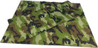 2pcs Chair Canvas Covers Directors Chair Cover Kit Camouflage Replacement Canvas Seat and Back