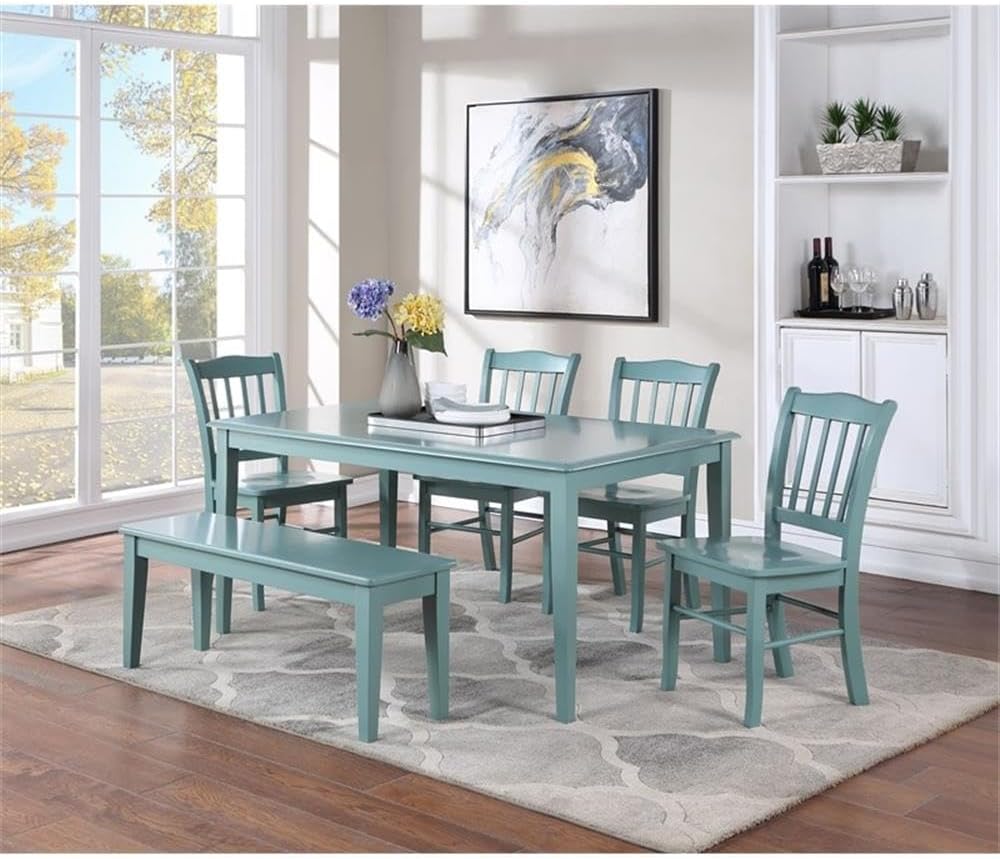 Boraam Colorado Shaker Backless Wood Bench - Aspen Valley