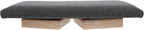 ABOOFAN Portable Wooden Folding Meditation Bench Stool with Soft Cloth Cushion for Knee Protection, for Travel and Outdoor Use, Compact and Lightweight Prayer Chair