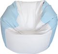 E-SeaRider Round Marine Beanbag (Medium, Multi) (White/Iceblue)