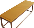 Bench Cushion Outdoor/Indoor Furniture - 36/40/42/48/60/72 inch Linen Thicken Seat Cushion Loveseat Chair Pad,for Patio, Garden, Sofa, Window(Yellow,160x30x5cm)