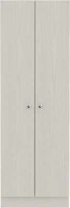 Multistorage Pantry Cabinet, 5 Shelves, Double Door & Beige Finish for Kitchen & Home Organization
