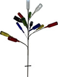 BottleTree The Freestyle | Outside Yard Garden Decor | 2 Pc Assembly | No Tolls Required | Displays 13 Bottles | 5 ft. Tall | Heavy Duty Welded Raw Steel | Unpainted | Made in Mississippi USA
