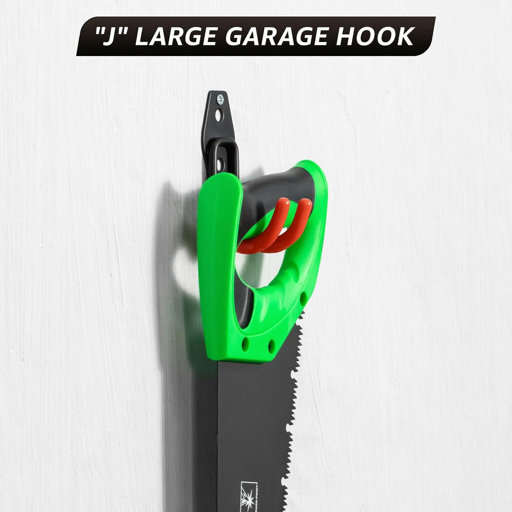 40-Pack Heavy Duty Garage Hooks for Hanging & Storage Items