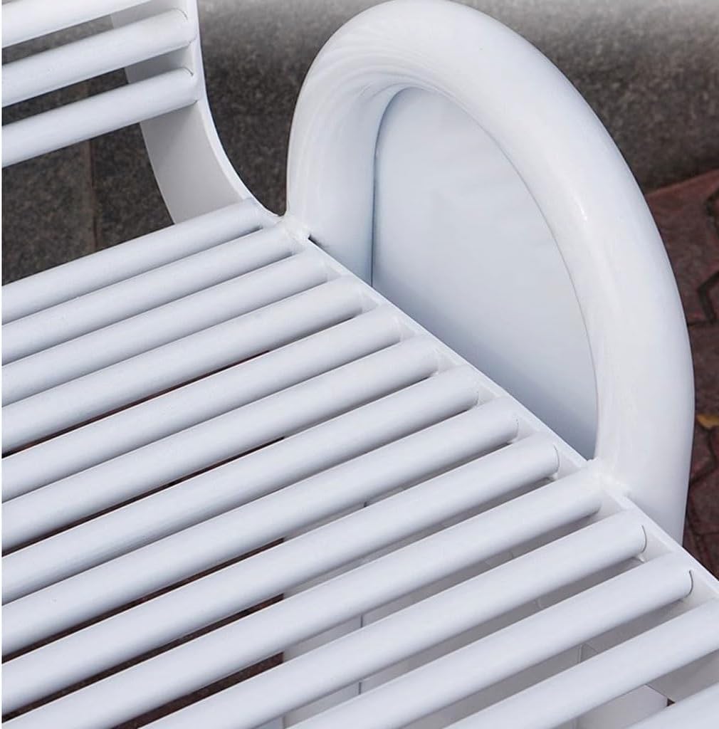 Patio Benches for Outdoors Park Chair Outdoor Long Leisure Stool Double Square Garden Community Scenic Bench Garden Benches for Outdoors