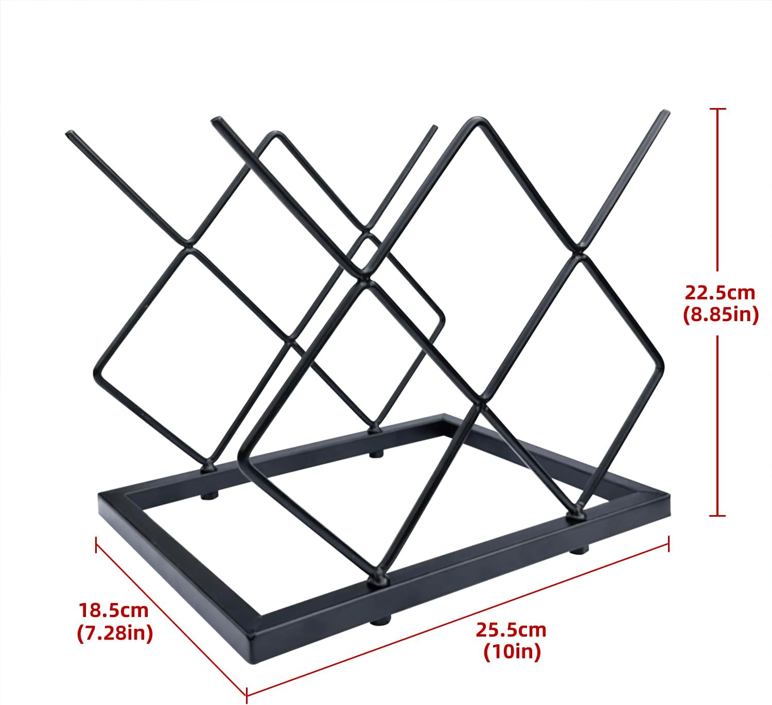 MCSAPIL Small Wine Racks Countertop(5 Bottle Capacity),Metal Wine Bottle Holder Modern Black for Home Kitchen Bar,Tabletop Wine Rack for Cabinet, Pantry, Wine Bottle Storage