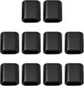 ASAHOM 10pcs of Waterproof End Cap, Small Waterproof Accessory Designed to Seal The Cut End of Light String After Trimming, for ASAHOM Permanent Outdoor Lights, Black