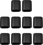 ASAHOM 10pcs of Waterproof End Cap, Small Waterproof Accessory Designed to Seal The Cut End of Light String After Trimming, for ASAHOM Permanent Outdoor Lights, Black