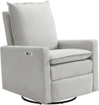 Oxford Baby Uptown Power Recliner/Glider, Sand