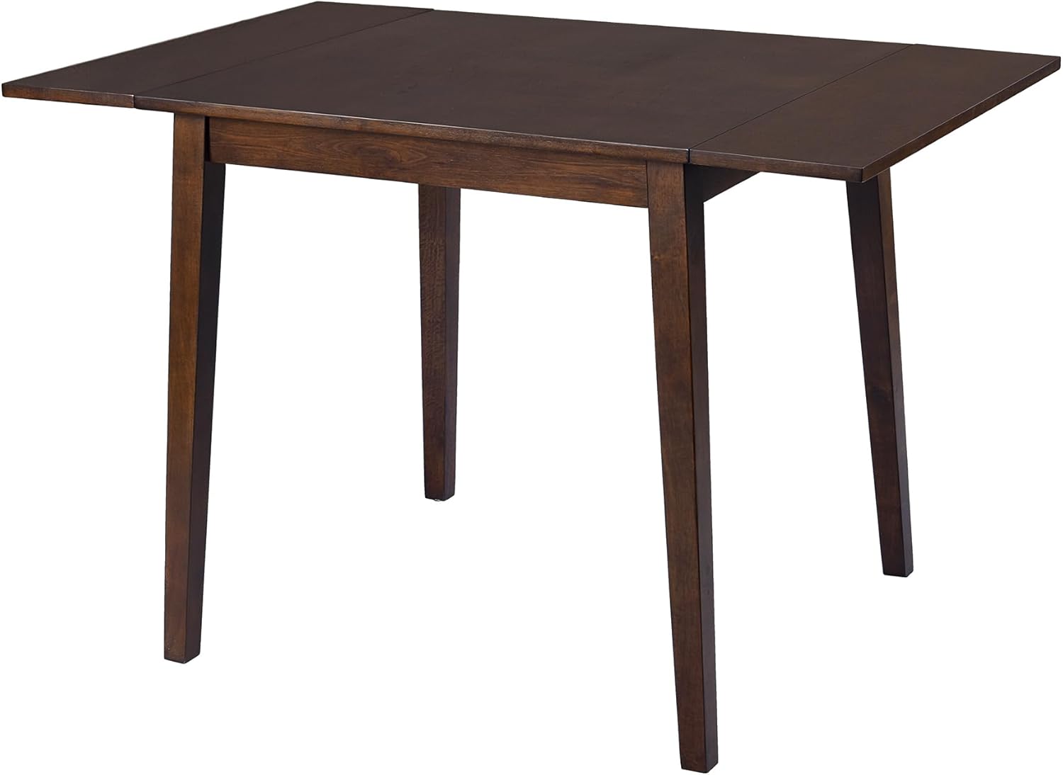 Merax Wooden 29"- 45" Extendable Rectangular Dining Table with Drop Leaf,Space Saving, Easy Assemble Brown