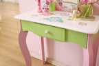 Funnel Layla Girls Flower Vanity Set with Stool