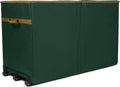Covermates Keepsakes Christmas Tree Structured Rolling Storage Bag – Heavy-Duty Holiday Storage Container with Wheels, Padded Handles & Sturdy Inserts – Closet & Garage Organization, Green