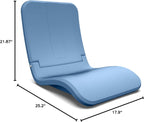 Coast Modern Portable Poolside Chair – Adult Foldable Flip Chair for Pool, Beach, Tailgating & Stadium – Durable Plastic with Back Support