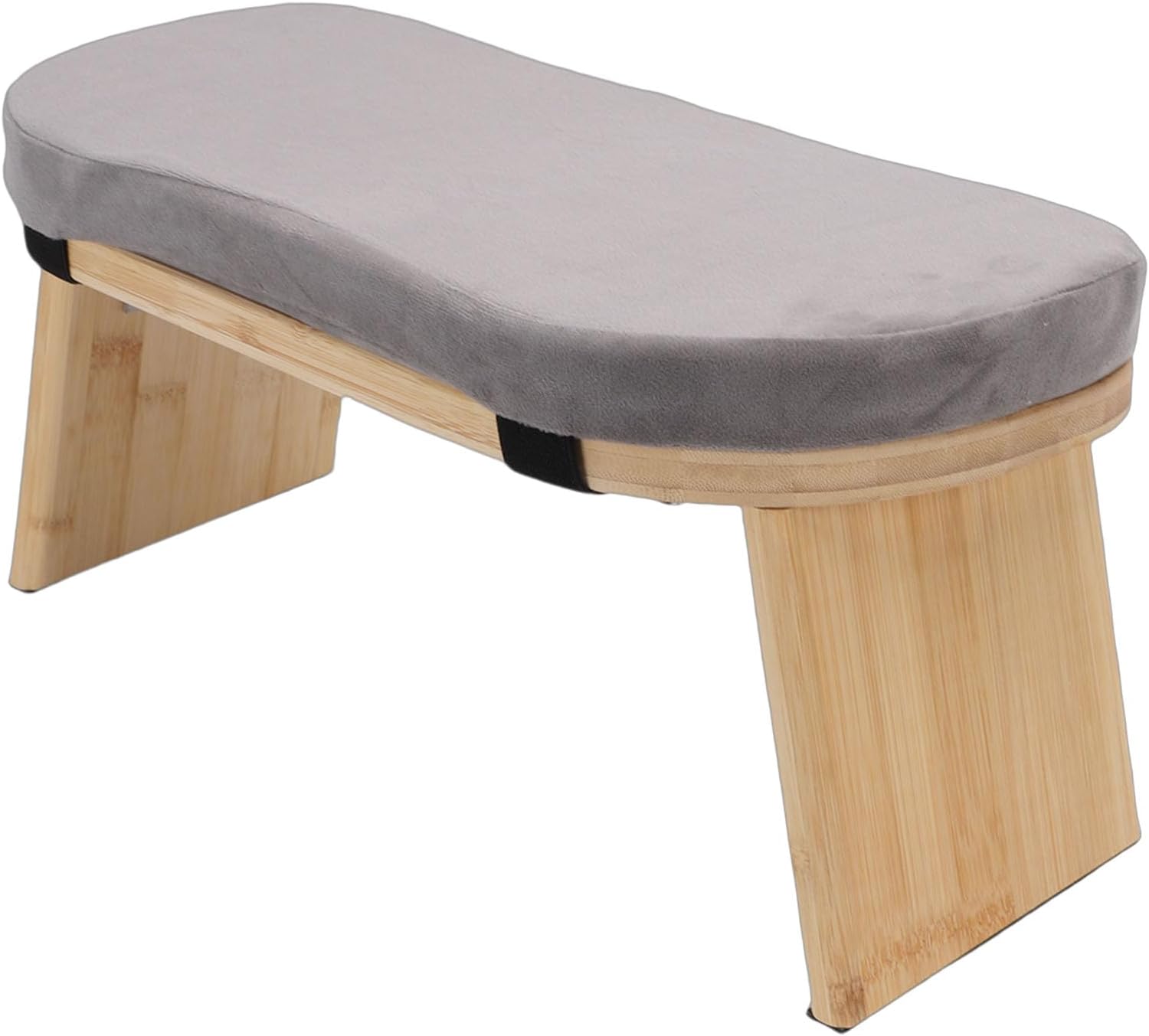 Meditation Bench, Beech Wood Folding Kneeling Stool with Magnetic Hinge Locks and Cotton Cushion, for Relaxation Yoga Zen Meditation Home