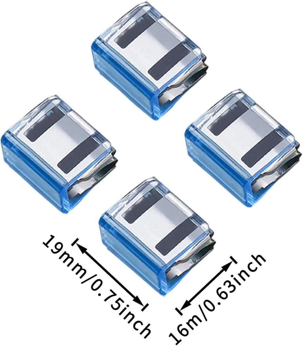 10pcs, Transparent, Adjustable Clips,Multi-Color, Leg Shorteners