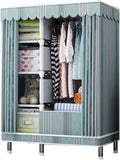 Creativity Assemble Cloth Hangers Stable Open Home Wardrobe Partition Storage Box,Portable Wardrobe(172 * 102 * 45CM)
