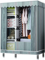 Creativity Assemble Cloth Hangers Stable Open Home Wardrobe Partition Storage Box,Portable Wardrobe(172 * 102 * 45CM)