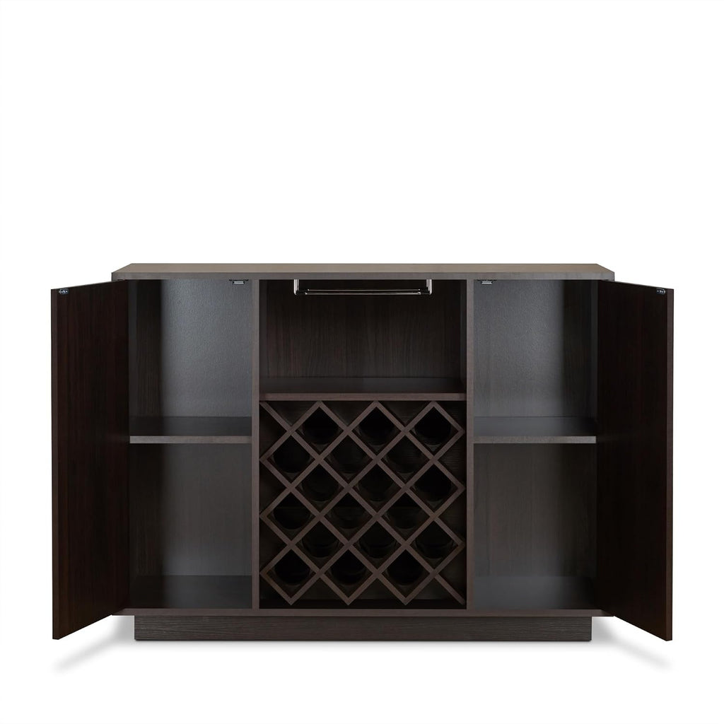 Mid-Century Retro Wine Cabinet, Storage Cupboard for Kitchen Living Dining Room Hallway,for Kitchen Home