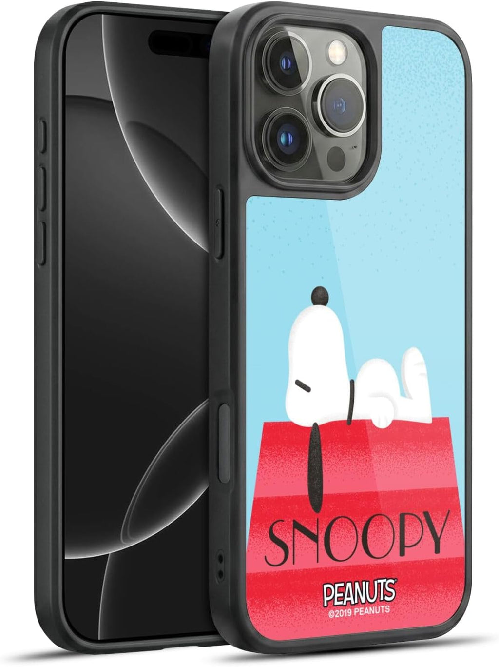 Head Case Designs Officially Licensed Peanuts House Snoopy Deco Dreams Gel Armor Case [Military Grade Drop Protection] Compatible with Apple iPhone 16 Pro Max