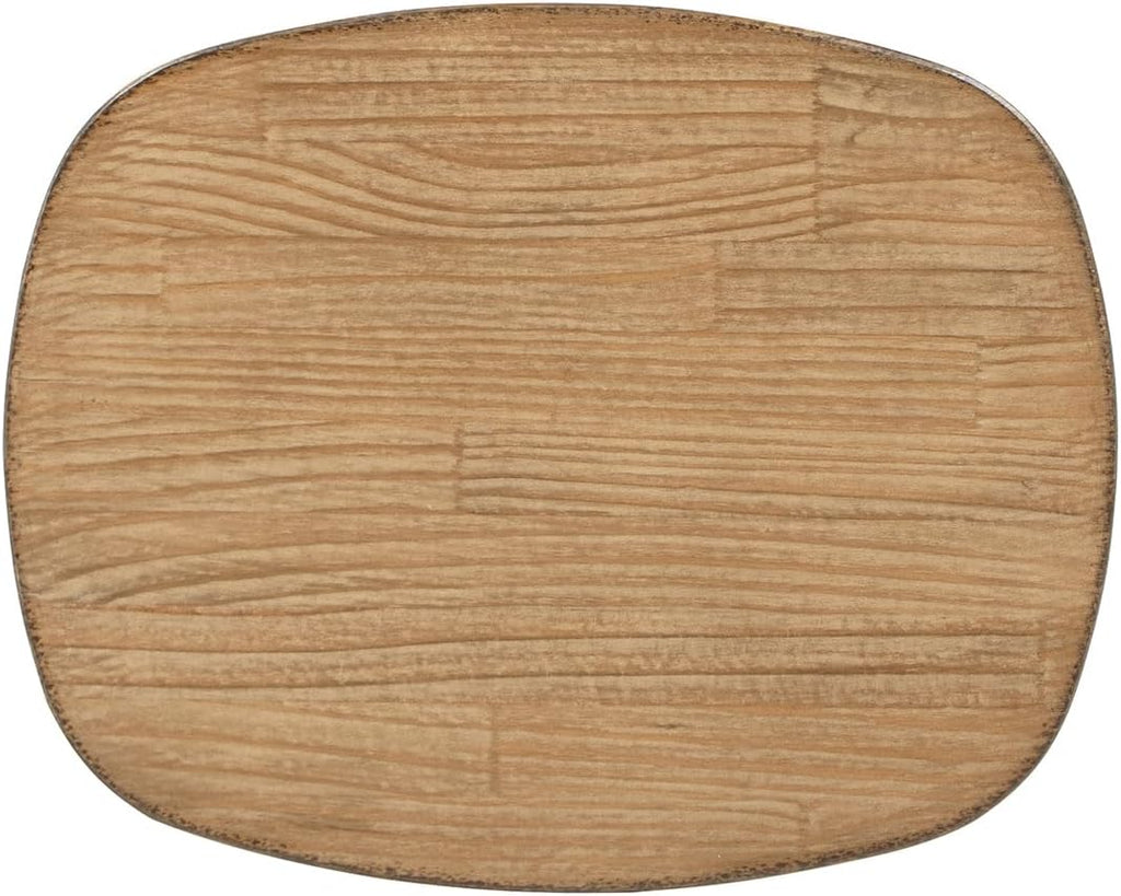 Jennifer Taylor Home Clarence 20" Reclaimed Pine Rectangular End Table, Antique Natural Brown Reclaimed Pine Wood