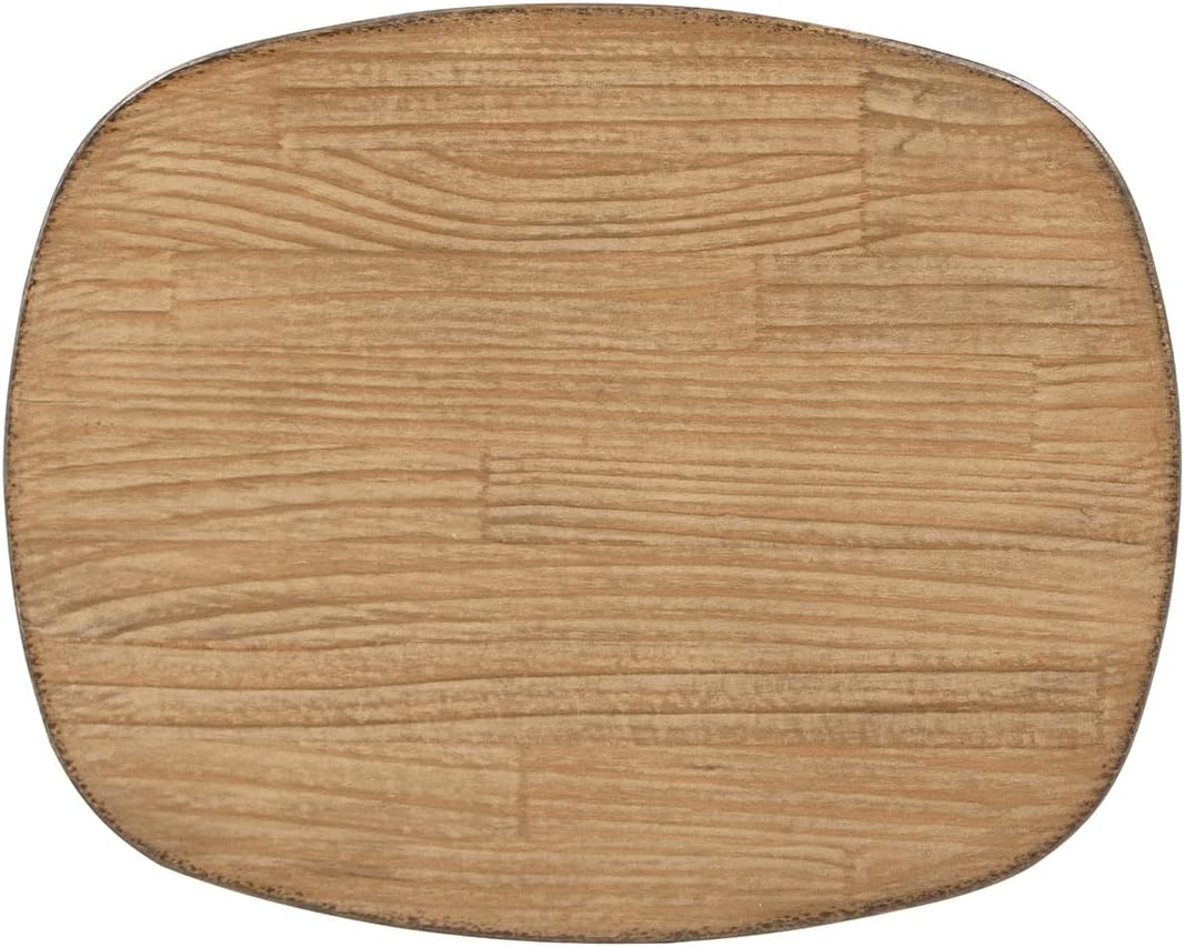 Jennifer Taylor Home Clarence 20" Reclaimed Pine Rectangular End Table, Antique Natural Brown Reclaimed Pine Wood