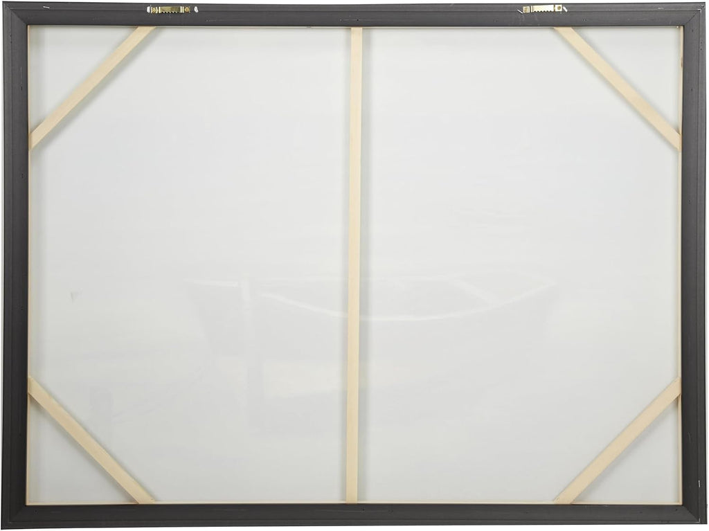 Deco 79 Canvas Sail Boat Framed Wall Art with Silver Frame, 47" x 2" x 36", Multi Colored