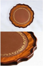 Gilded Retro Style Round Table Sofa Side Living Room Corner Bedroom Storage Small Side Table