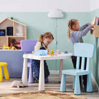 Ikea Mammut Children's Chair, in/Outdoor/Light Blue