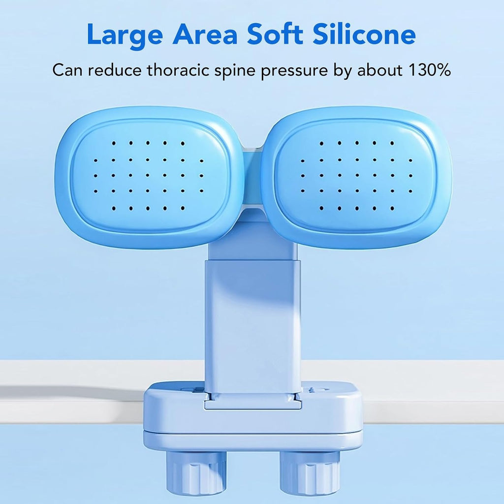 GLOGLOW Kids Posture Corrector for Desk Sitting, Adjustable Chest Support for Neck and Back Relief, Ergonomic Trainer for Children Ages 4-16 Home School Classroom Reading Homework