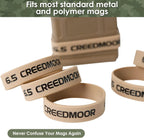 Aolamegs 6.5 Creedmoor Magazine Marking Bands 6 Pack