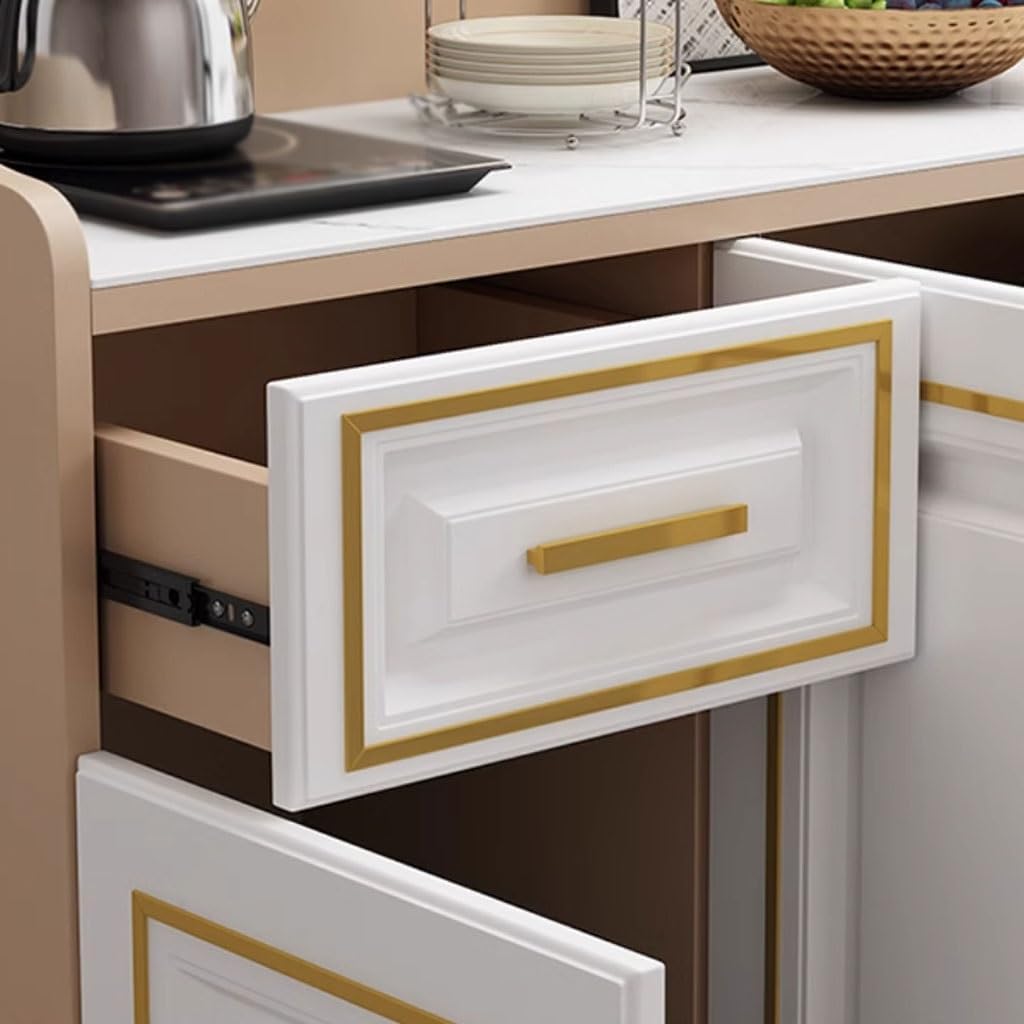 Entryway Cabinet Stylish and Simple Tea Cabinet, Dining Sideboard, Kitchen Bowl and Chopstick Cabinet, Living Room Storage Cabinet Sideboard Storage Cabinet