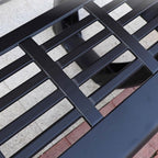 Patio Benches for Outdoors Outdoor Park Chair Cast Aluminum Double Backrest Community Square Bench Garden Creative Garden Benches for Outdoors