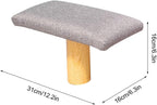 Meditation Bench Portable Kneeling Stool | Wooden 31×16×16cm Prayer Seat Zen Sitting Bench Foldable Balance Stool for Mindfulness Yoga Sensory Training Quiet Meditation Support