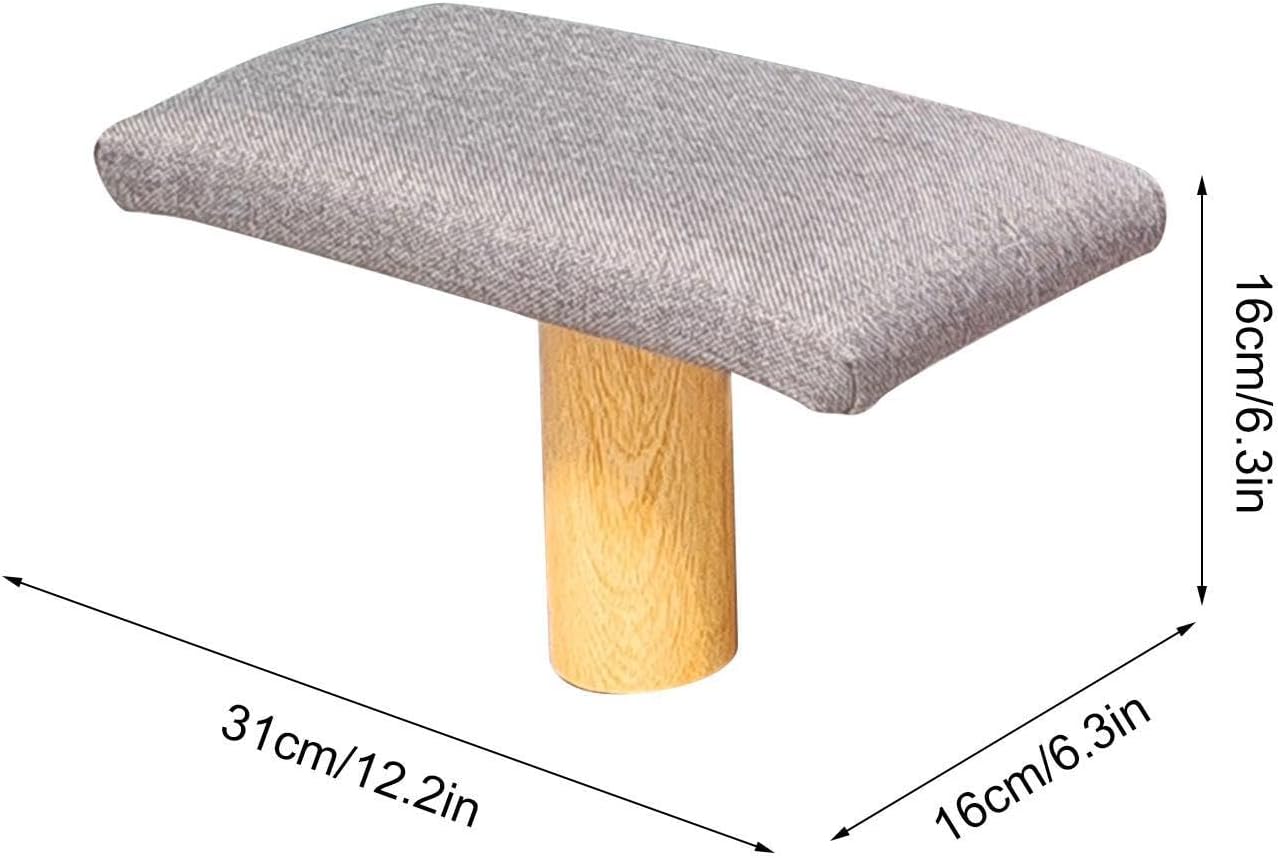 Meditation Bench Portable Kneeling Stool | Wooden 31×16×16cm Prayer Seat Zen Sitting Bench Foldable Balance Stool for Mindfulness Yoga Sensory Training Quiet Meditation Support