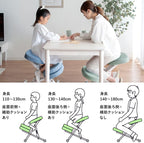 プロポーションチェア CH-N889CK NT/LGR Proportion Chair Focus Chair Posture Support with Supplementary Cushion Natural x Light Green