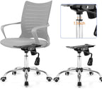 Wealrit Office Chair Tilt Base, Heavy Duty Control Lift Mechanism Black Swivel Base Plate 8.3" x 5.1" Mouting Holes Dimension Office Chair Parts Replacement