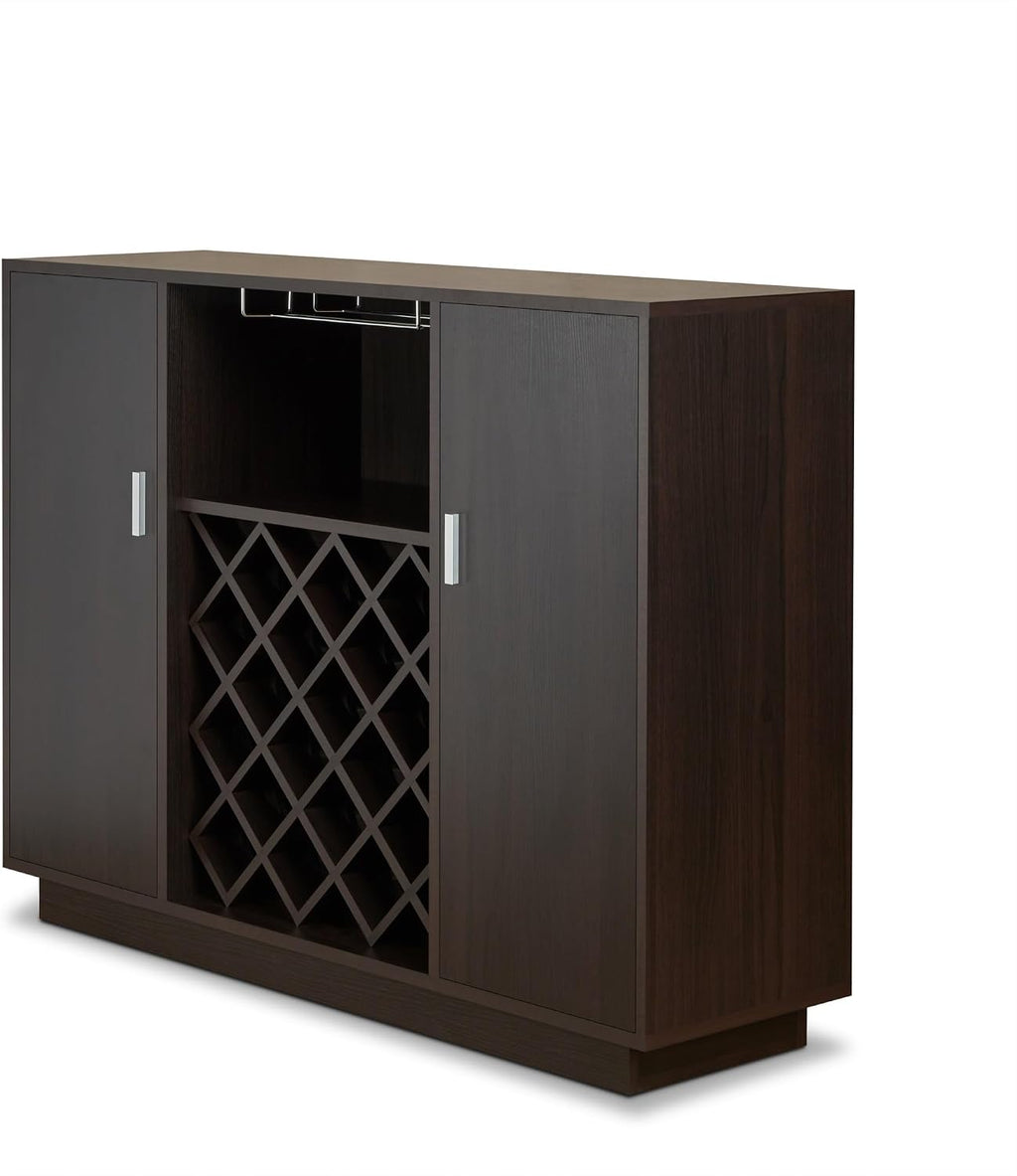 Mid-Century Retro Wine Cabinet, Storage Cupboard for Kitchen Living Dining Room Hallway,for Kitchen Home