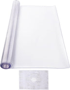 VEVOR Plastic Table Cover, 40 x 80 Inch 2.0 mm Thick Rectangle Clear PVC Mat Protector, Waterproof & Easy Cleaning Desk Pad Tablecloth, for Office, Dresser, Dining Room, Night Stand