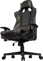 AudioTek Silla Gamer Video Juegos Gaming Reclinable Cómoda Consolas Pc Juegos Camuflaje Excelente Calidad Premium Computadora Ergonomica