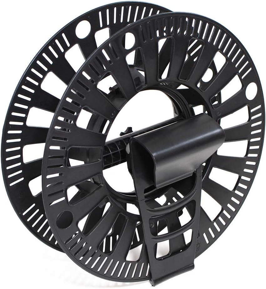 612 Vermont Christmas Light Storage Reel Holder with Installation Clip, Polyester Zip up Bag, Organizes up to 150 Foot of Mini Lights