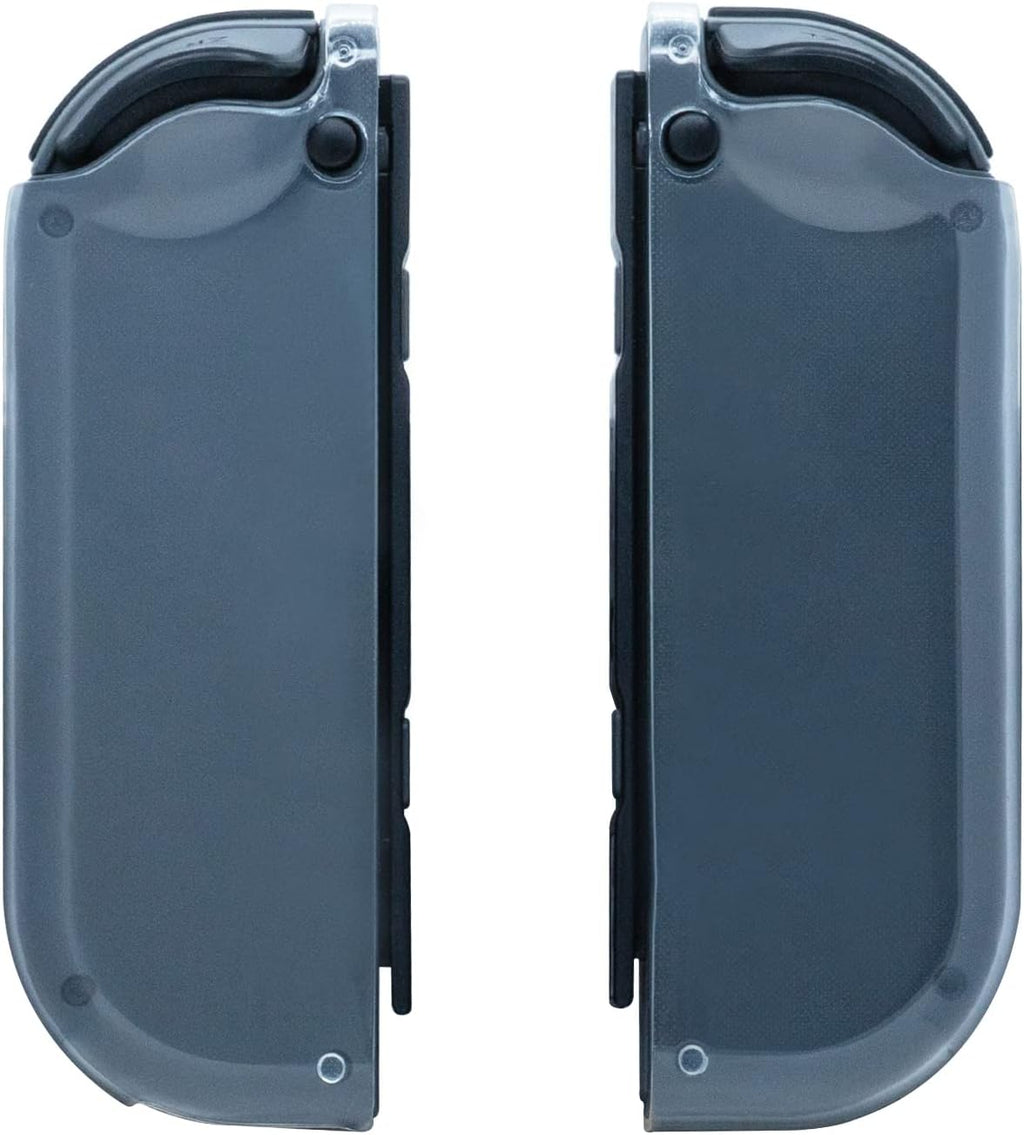 Mcbazel Transparent TPU Case for Switch JoyCon Controllers, Protective Cover Anti-Slip Grip Clear Skin Compatible with NS Switch/OLED(NOT for NS 2)