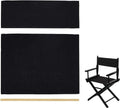 Khakho Directors Chair Canvas Replacement, Movie Chair, Replacement Canvas Seat and Back for Home