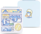 GeekShare Portable Switch Game Card Case-Switch Game Holder Case with 12 Game Card Slots-Game Card Cartridge Carrying Storage Box Compatible with Nintendo Switch- Cute Shark, Multicolor