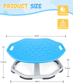 Upgraded Sensory Spinning Chair for Autistic Kids with Handles, Spin Chair for Kids Autism & ADHD, 360° Rotating Seat for Balance and Coordination, Enhancing Motor Skills, Blue