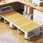 Camping Bed Simple Bed Folding, Single Nap, Home Cooling, Accompanying Marching Folding Bed(Large)