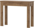 Armocity Console Table, Small Farmhouse Wood Entryway Table, Sofa Tables Narrow Long Behind Couch, Entry Table for Entrance, Hallway, Living Room, 32", Brown Oak
