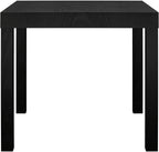 Classic Black Oak End Table for Home Furniture | This classic black oak end table brings timeless style to any home. Compact size fits beside sofas or as a nightstand.