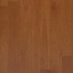 SIMPLIHOME Harper Console Table - 54 Inch Wide Solid Wood Sofa Table in Tawny Brown Teak, Mid-Century Modern Storage Table for Entryway or Living Room with 3 Drawers, Notched Handles, and Tapered Legs